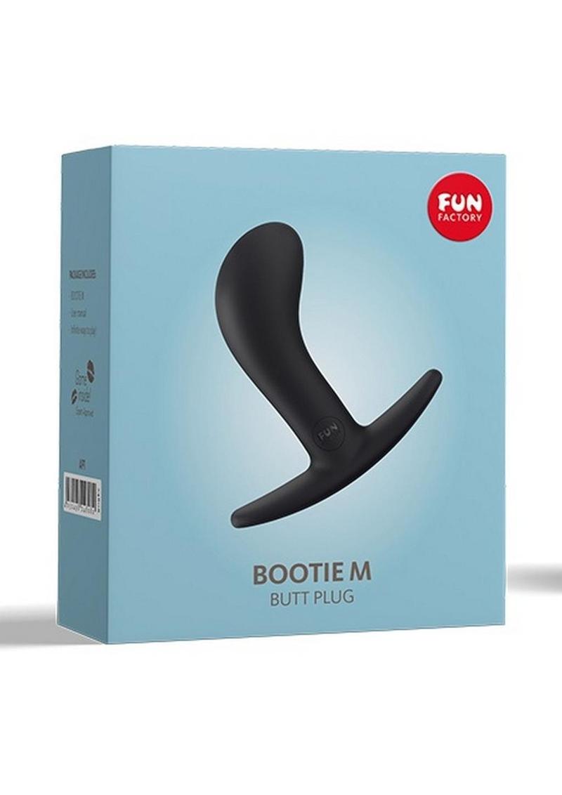 Bootie Anal Plug - Black - Medium