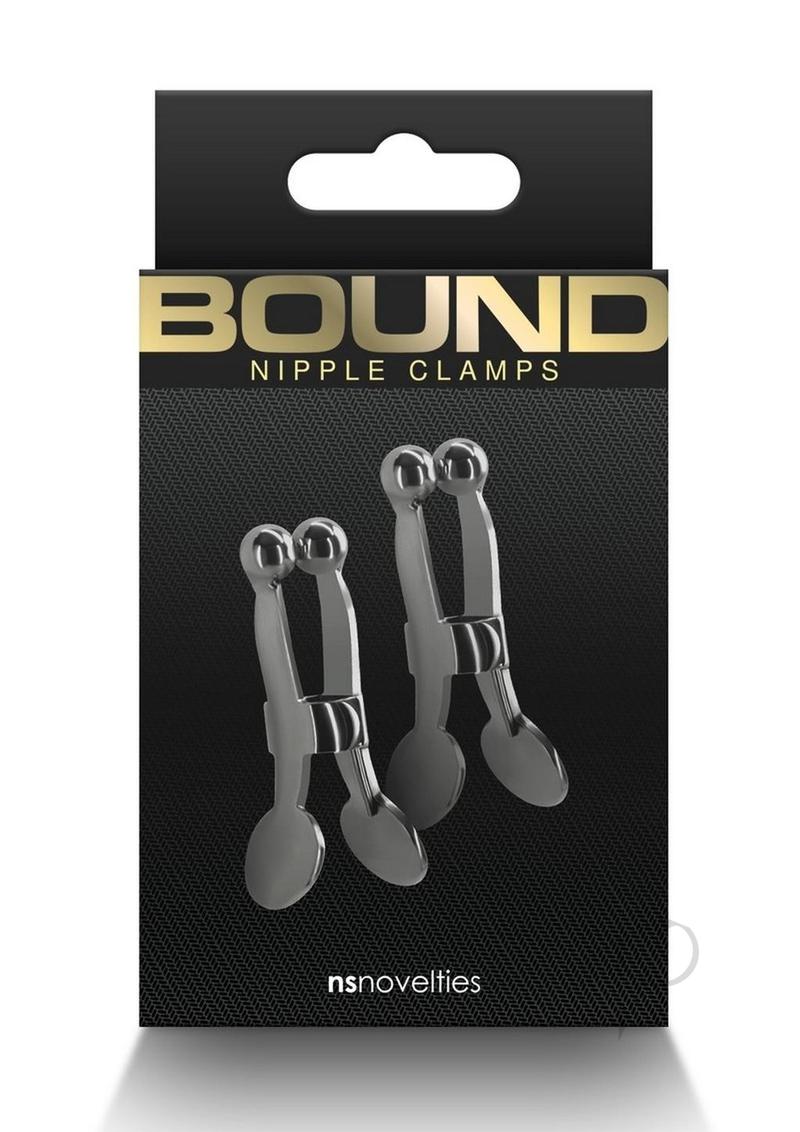 Bound Nipple Clamps C1 - Gray/Grey/Gun Metal/Metal