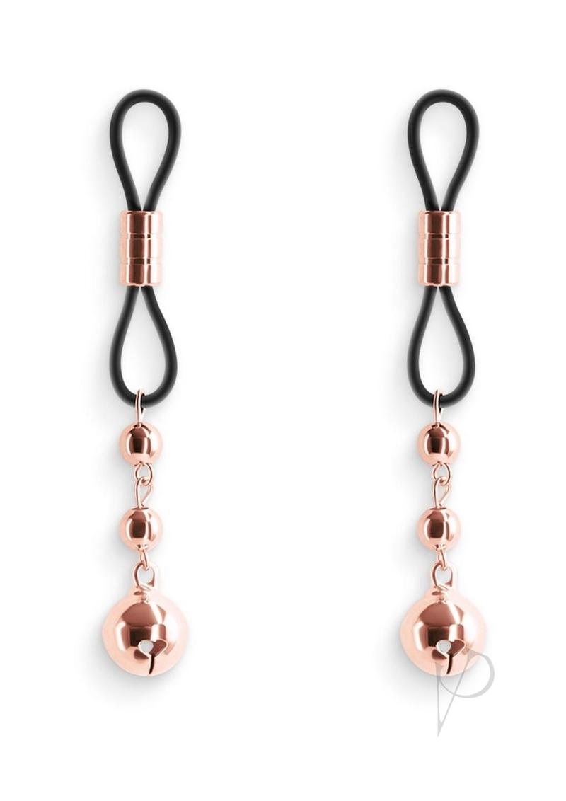 Bound Nipple Clamps D1 - Metal/Rose Gold