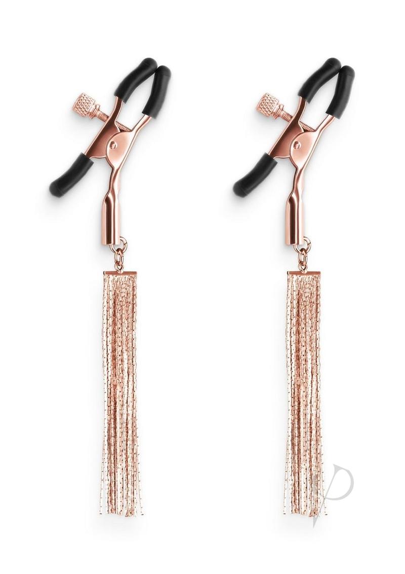 Bound Nipple Clamps D2 - Metal/Rose Gold