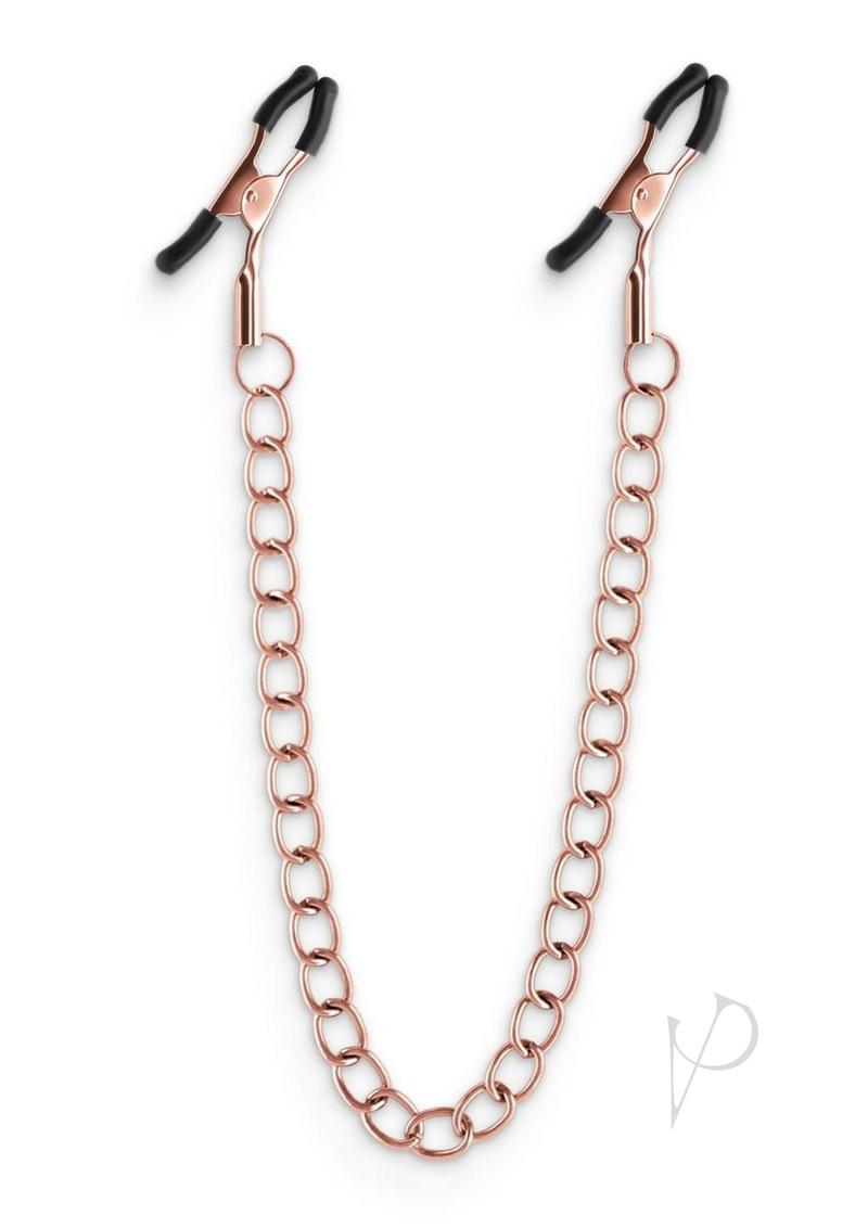 Bound Nipple Clamps Dc2 - Metal/Rose Gold