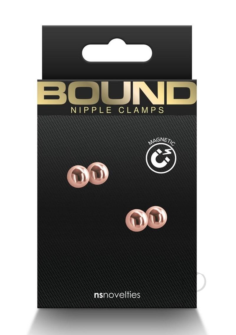 Bound Nipple Clamps M1 - Metal/Rose Gold