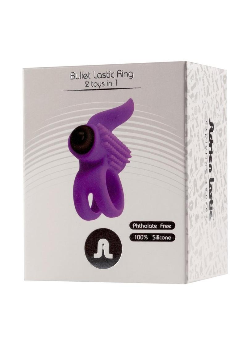 Bullet Lastic Silicone Ring - Purple