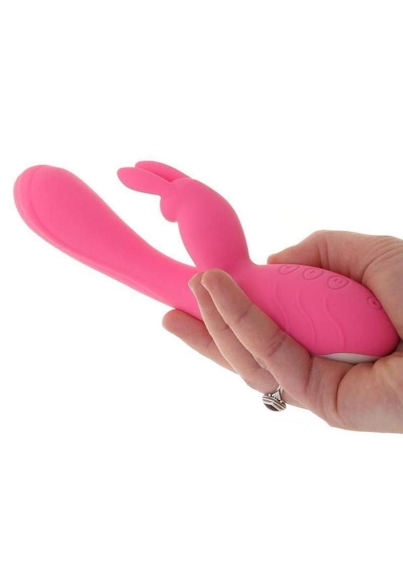 Bunny Kisses Rechargeable Silicone Rabbit Vibrator