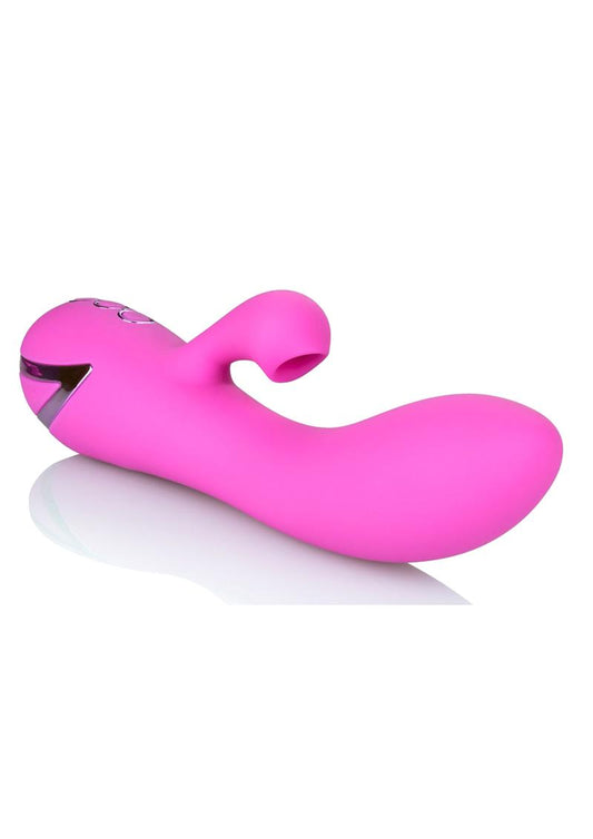 California Dreaming Malibu Minx Rechargeable Silicone Vibrator - Purple