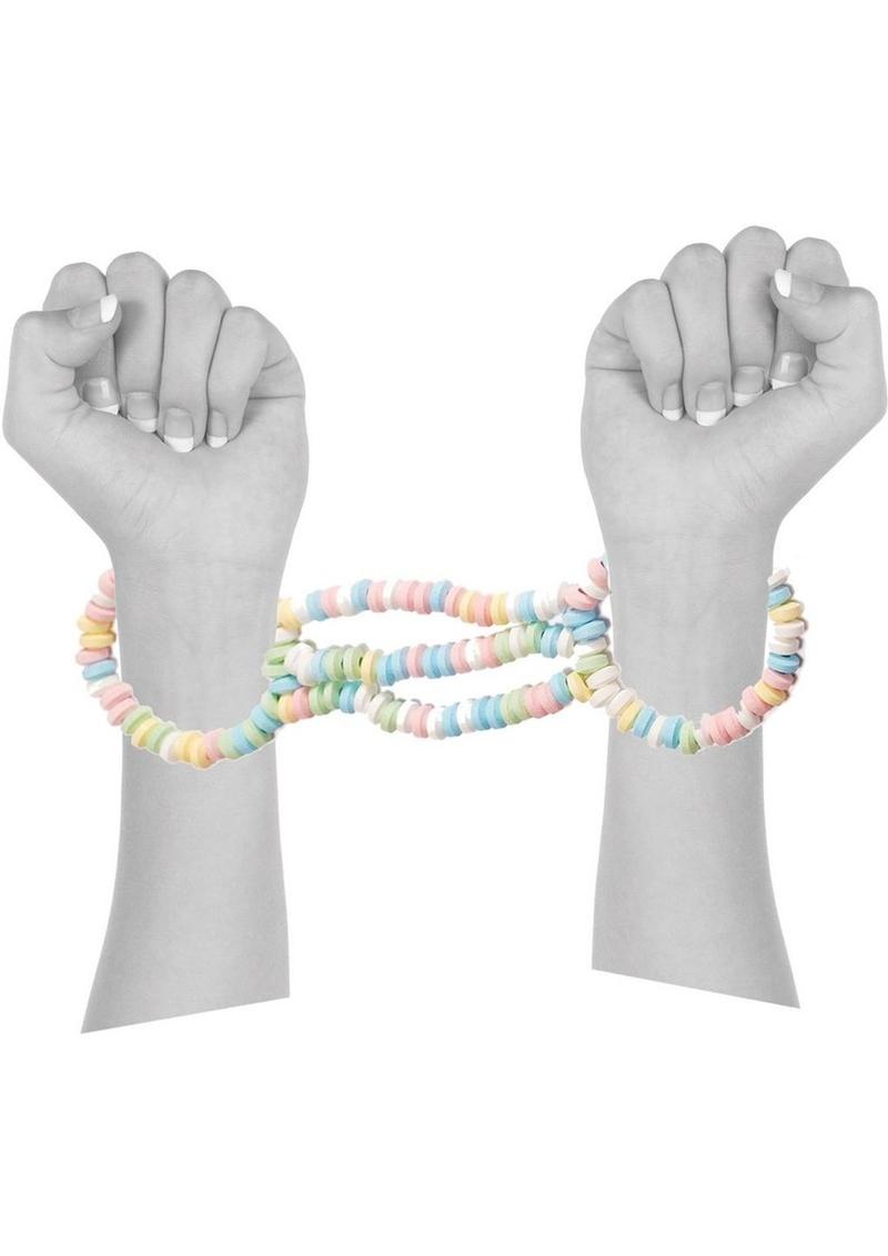 Candy Cuffs Flavored - Assorted Colors - 1 Per Box