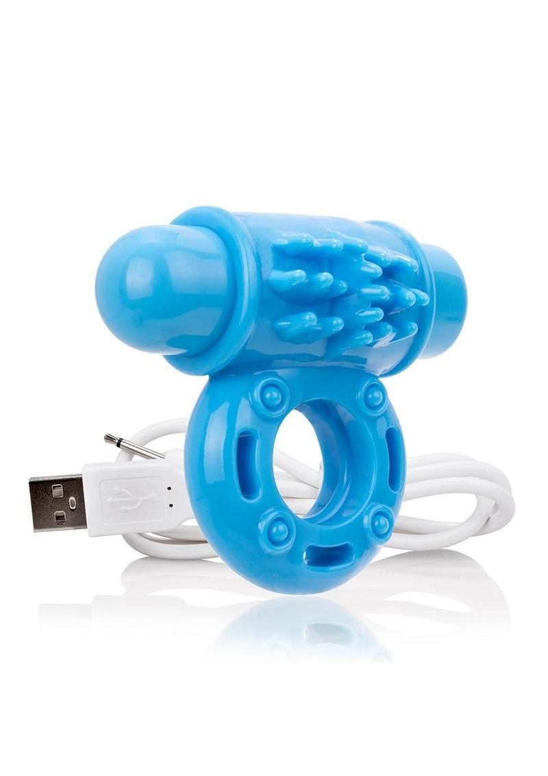 Charged OWOW Rechargeable Vibe Ring Waterproof