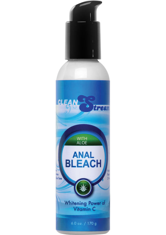 Cleanstream Anal Bleach with Vitamin C and Aloe - Blue - 6oz