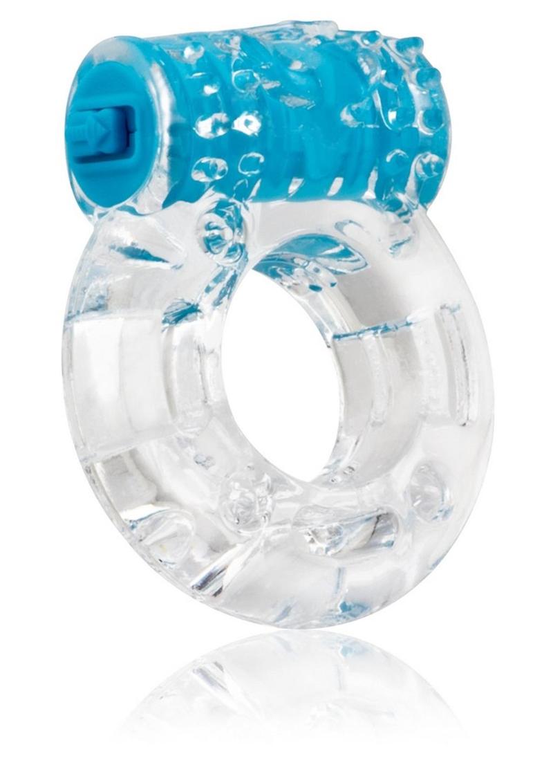 Color Pop Quickie Screaming O Plus Silicone Vibrating Cock Ring