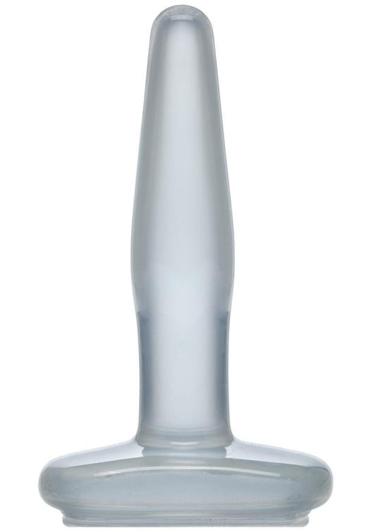 Crystal Jellies Butt Plug - Clear - Small
