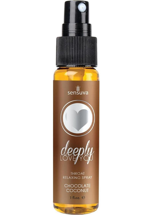Deeply Love You Throat Relaxing Spray Chocolate Coconut - 1oz