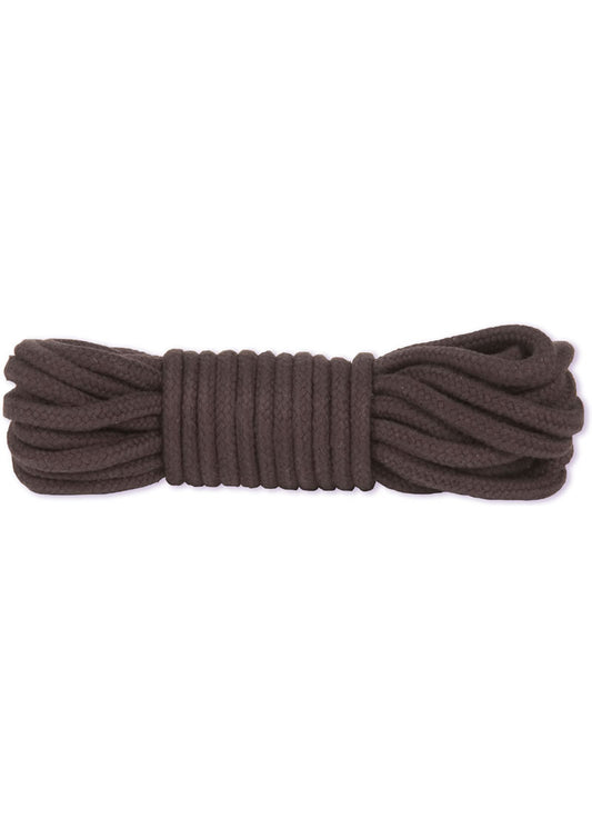 Doc Johnson Japanese Style Bondage Rope - Black - 32 Feet