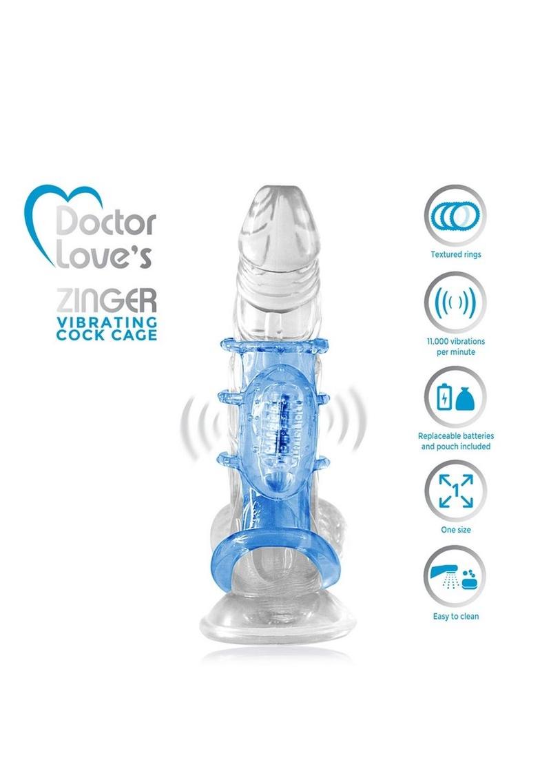 Doctor Love's Zinger Vibrating Cock Cage