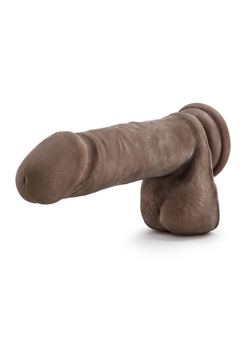 Dr. Skin Plus Thick Posable Dildo with Balls