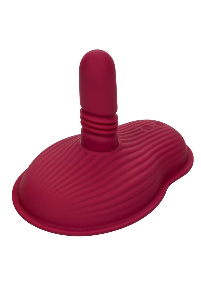 Dual Rider Rechargeable Silicone Remote Control Thrust and Grind Massager