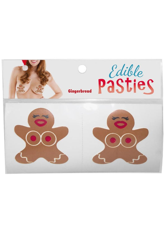 Edible Pasties - Gingerbread - 2 Per Pack