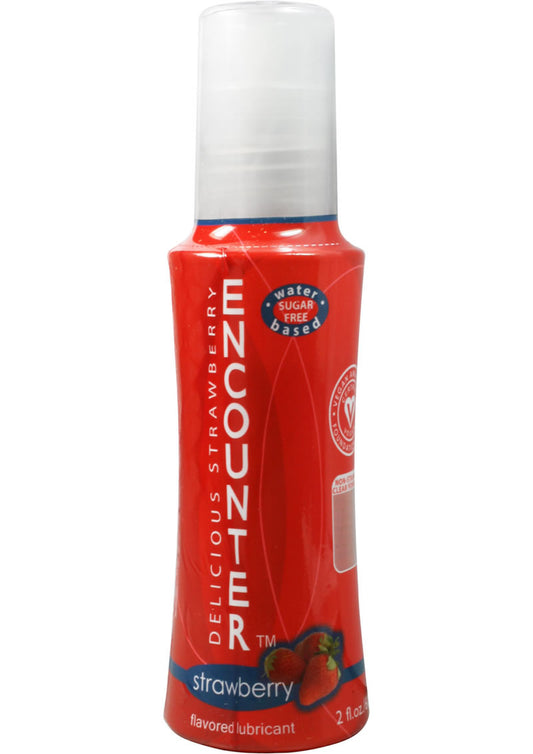 Elbow Grease Delicious Encounter Flavored Lubricant Strawberry - 2oz