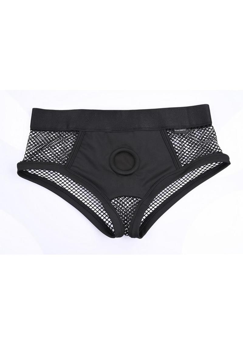 Em.Ex. Fit Harness Fishnet - Black - Large