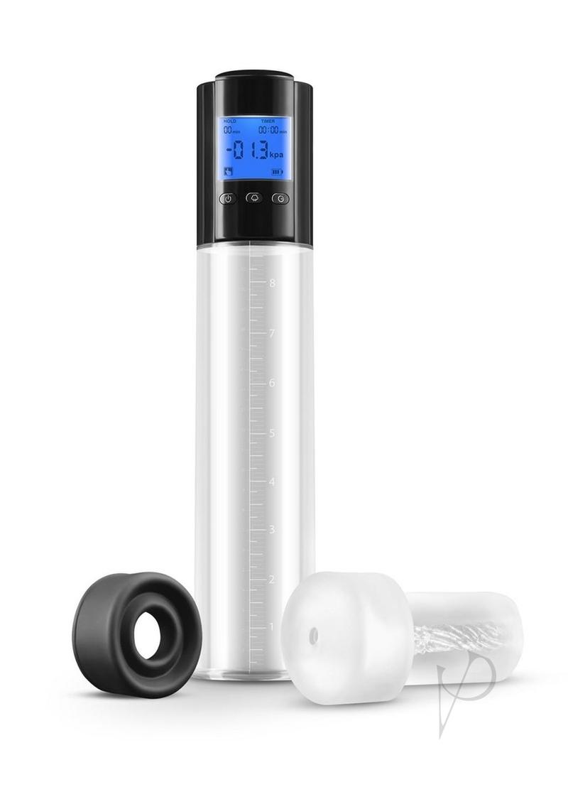 Enlarge Viking Rechargeable Penis Pump - Black/Clear