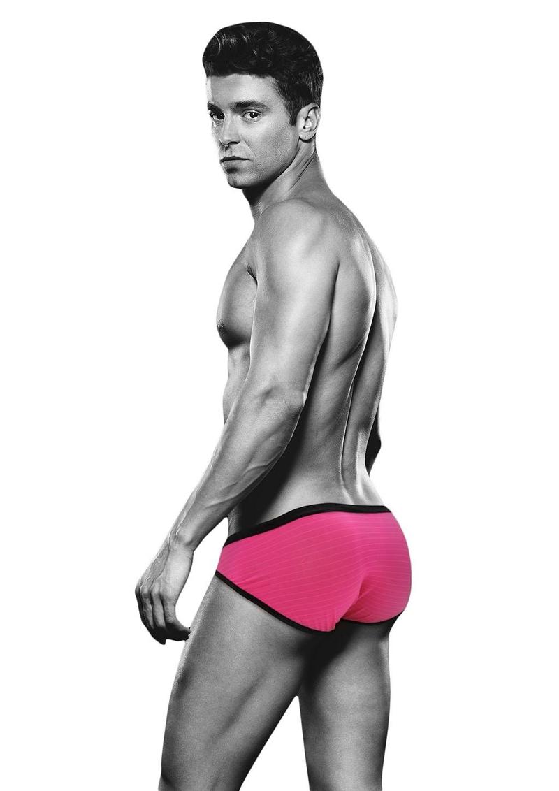 Envy Bad Boy Brief - Pink - Medium/Small