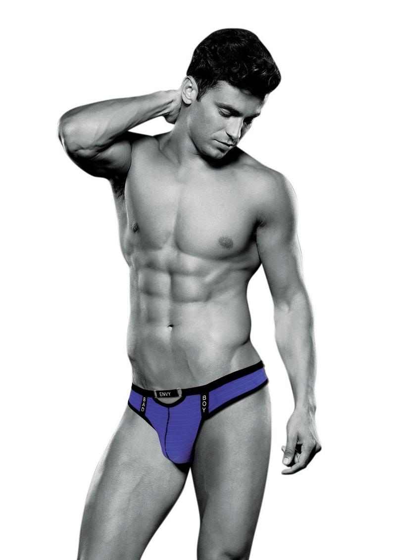 Envy Bad Boy Thong - Purple - Large/XLarge