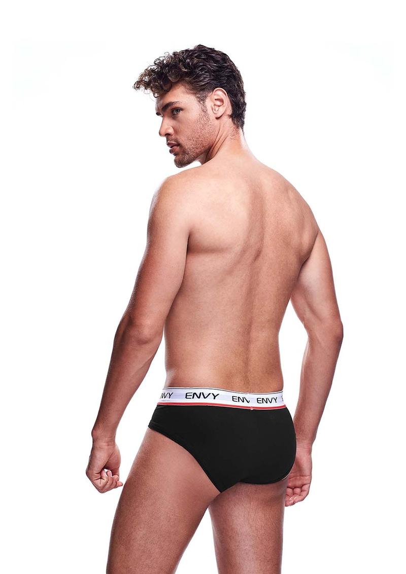 Envy Mesh Brief - Black - Large/XLarge