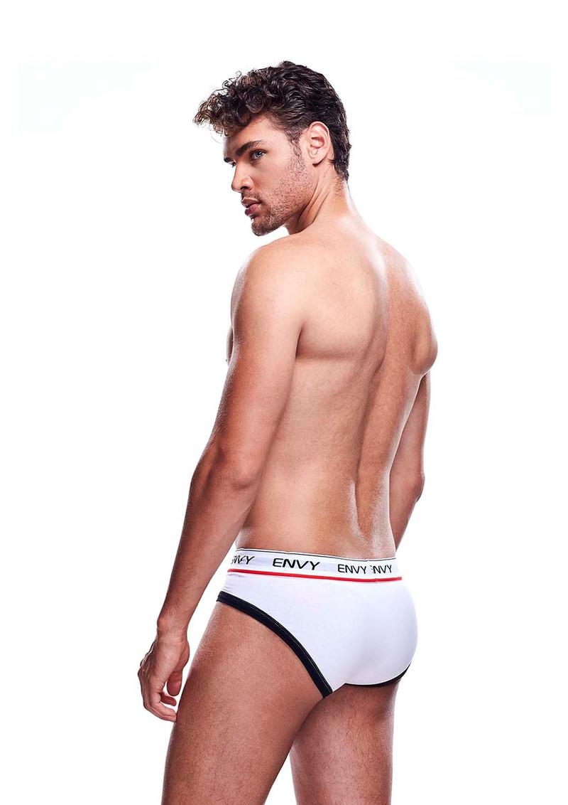 Envy Mesh Brief - White - Medium/Small