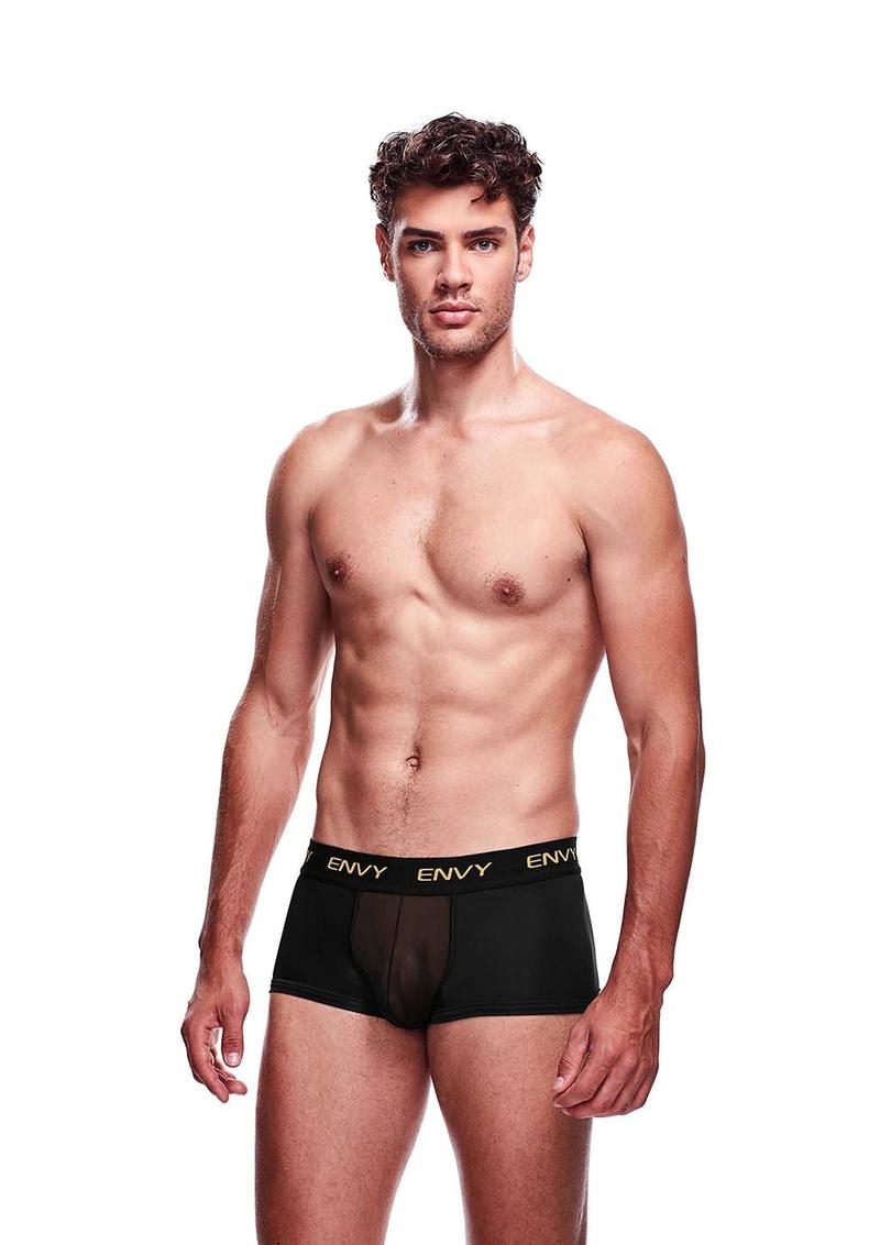 Envy Mesh Short Boxer - Black - Large/XLarge