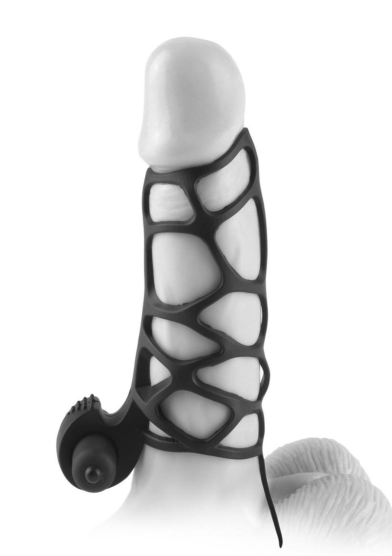 Fantasy X-Tensions Silicone Extreme Power Vibrating Cock Cage