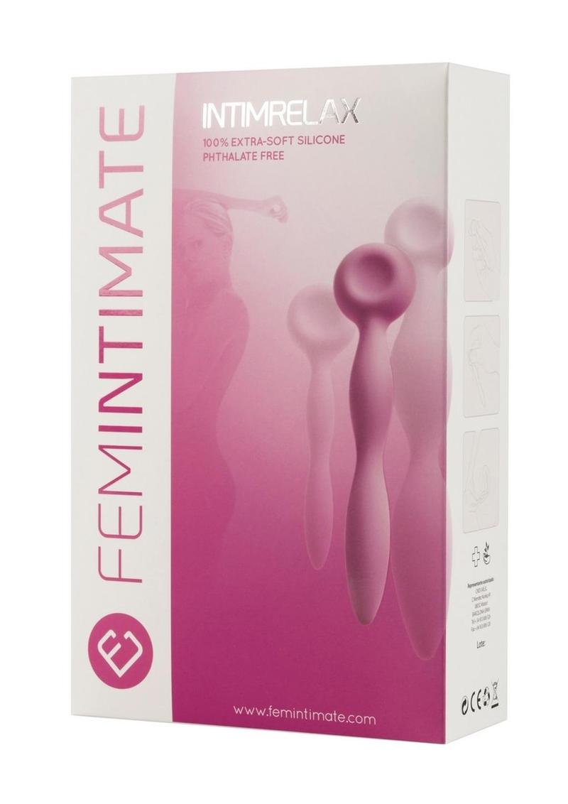 Femintimate Intimrelax Silicone Vaginal Dilators - Pink - 3 Piece