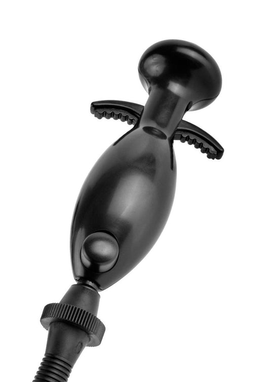 Fetish Fantasy Extreme Vibrating Pussy Pump with Remote Control - Black/Clear