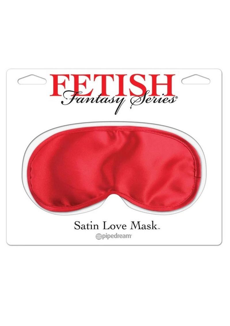 Fetish Fantasy Satin Love Mask - Red