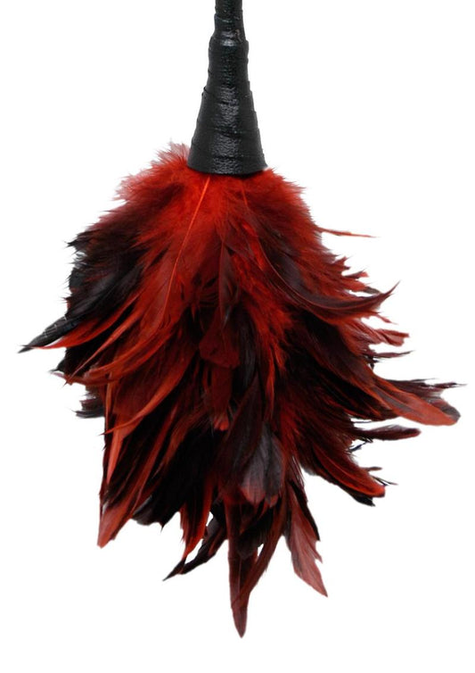 Fetish Fantasy Series Frisky Feather Duster - Red