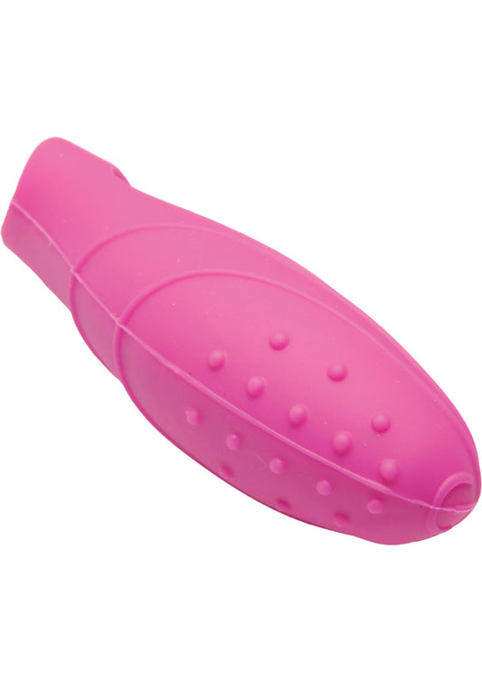 Frisky Bang Her Silicone G-Spot Finger Vibrator - Pink