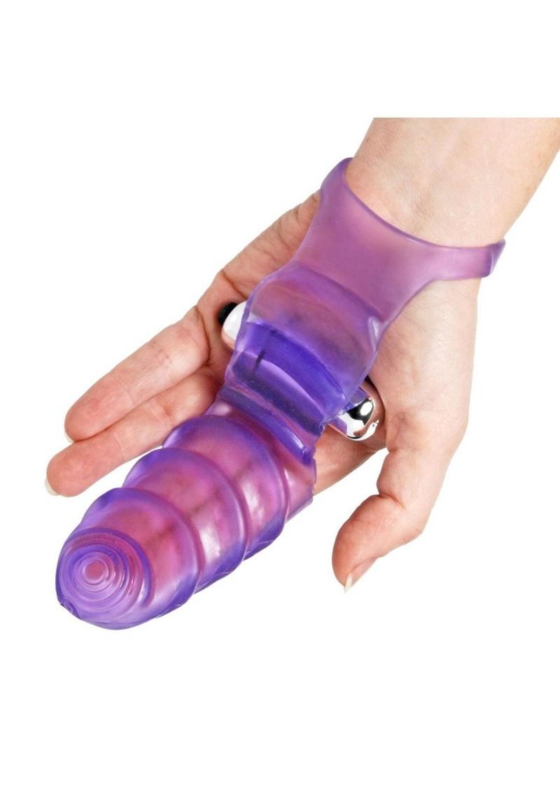 Frisky Double Finger Banger Vibrating G-Spot Glove
