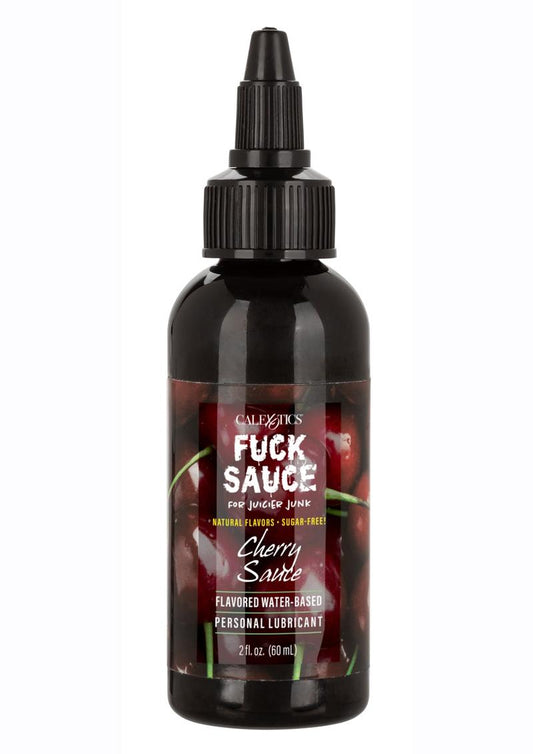 Fuck Sauce Flavored Water Based Personal Lubricant Cherry - 2oz