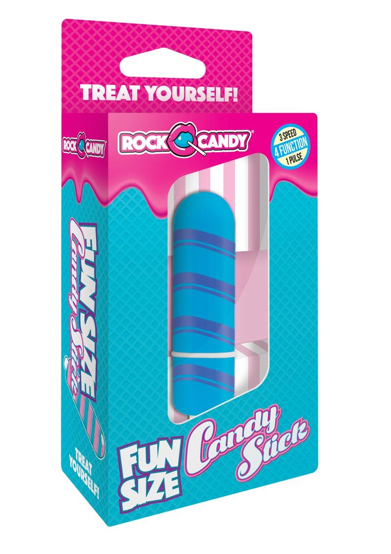 Fun Size Candy Stick Bullet - Blue/Multicolor - Small
