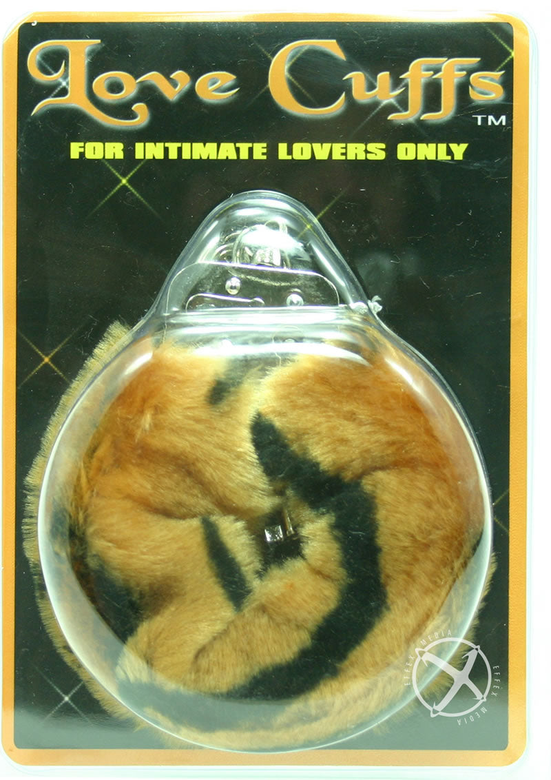 Furry Love Cuffs - Lion - Animal Print