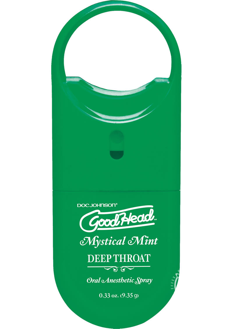 Goodhead Deep Throat To-Go Oral Anesthetic Spray Mint - .33oz