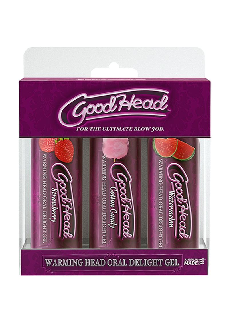 Goodhead Warming Head Oral Delight (3pc Set) Assorted Flavors