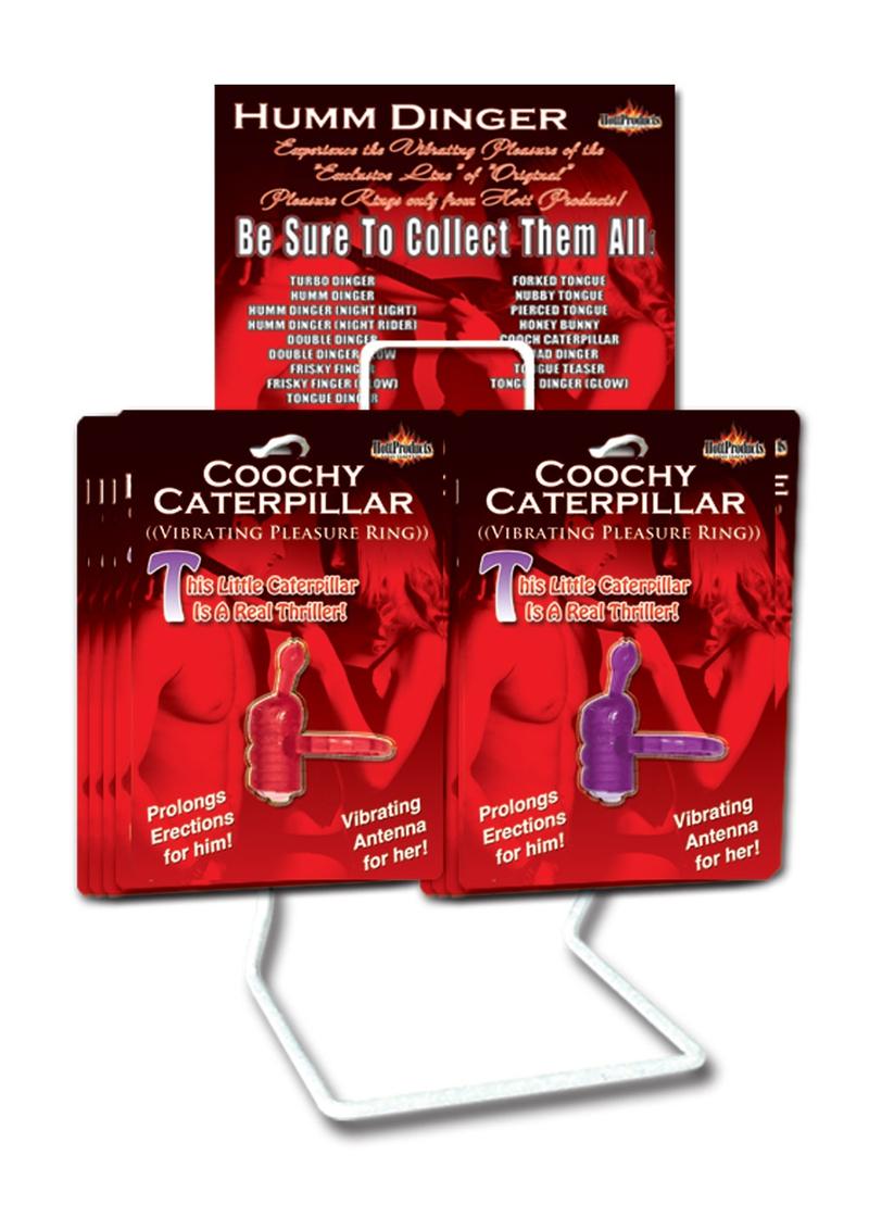 Horny Honey Coochy Caterpillar - Assorted Colors - 12 Per Display