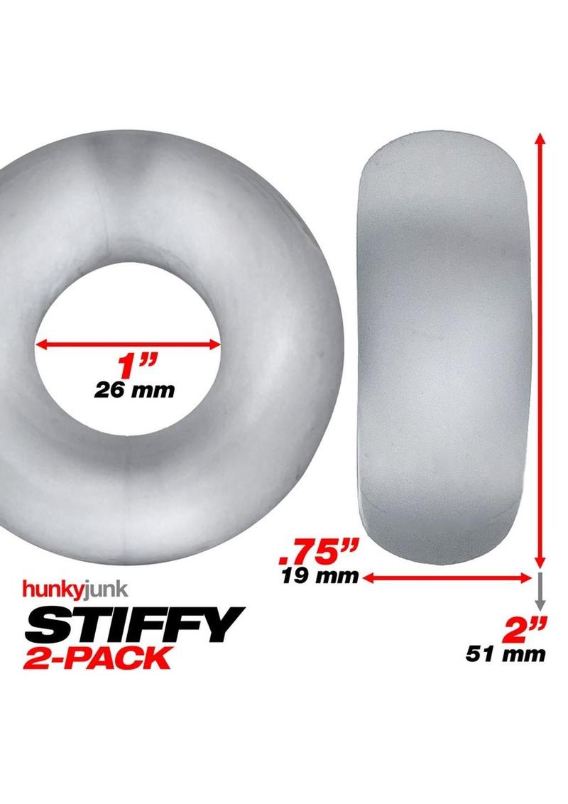 Hunkyjunk Stiffy Bulge Silicone Cock Rings