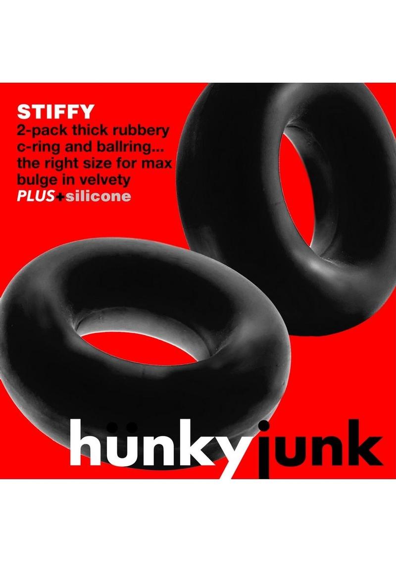 Hunkyjunk Stiffy Bulge Silicone Cock Rings