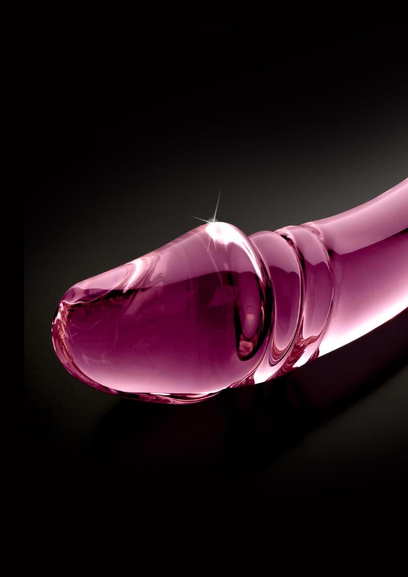 Icicles No. 57 Double-Sided Textured Glass Dildo