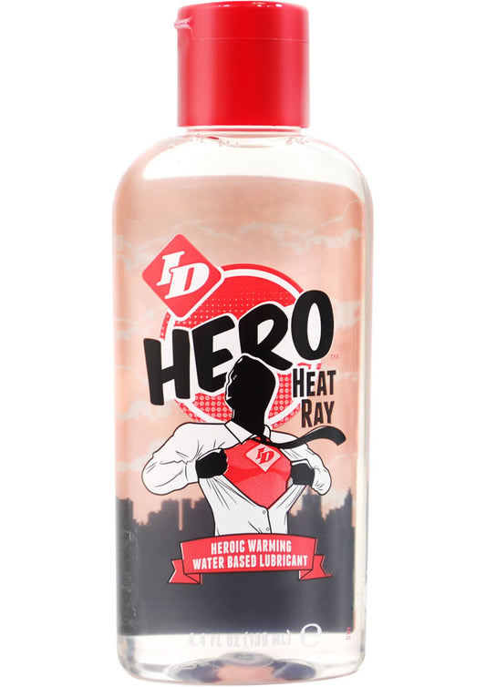 Id Hero Heat Ray Water Based Warming Lubricant - 4.4oz