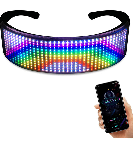 Light Up Glasses LED Programmable