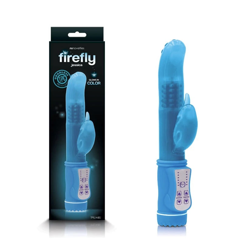 Rabbit Vibrator - Jessica by Firefly 5 inches insertable
