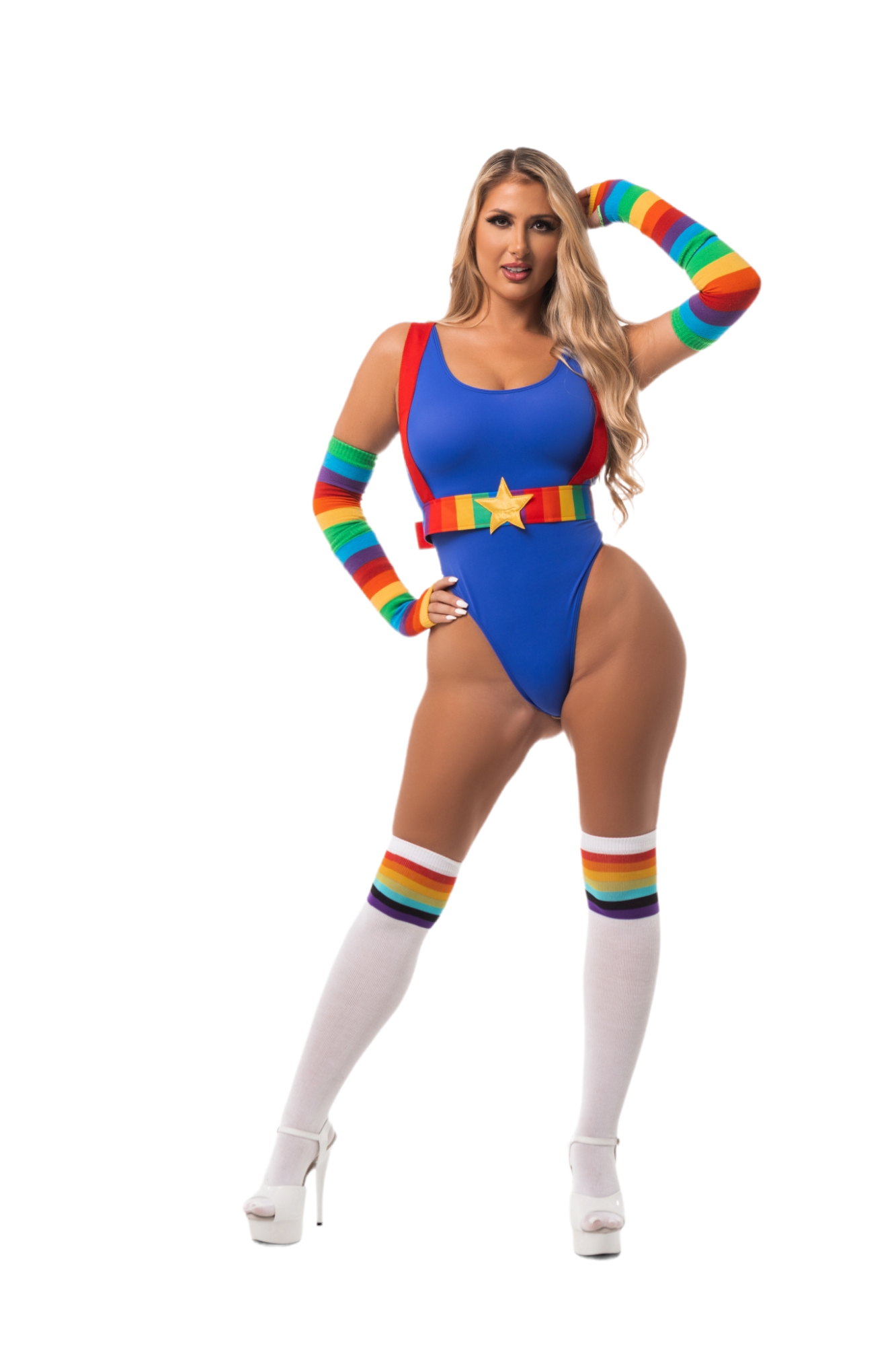 Exclusive Rainbow Star Girl Costume