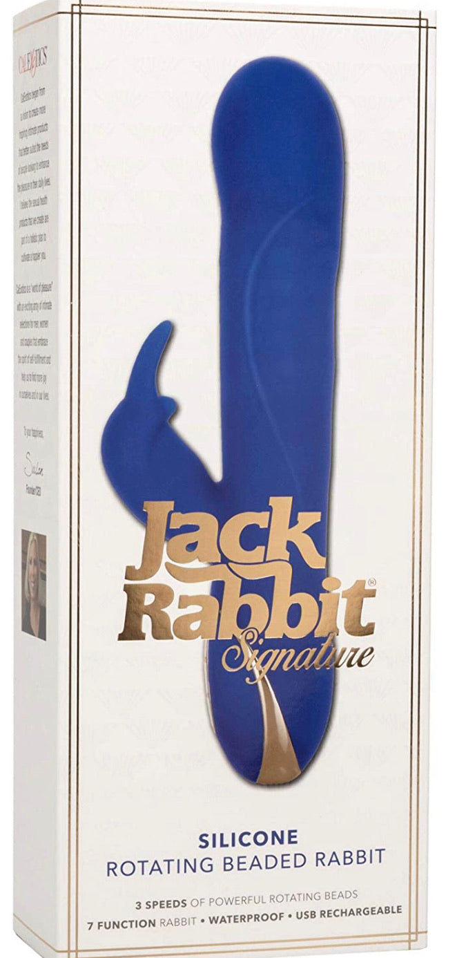 Jack Rabbit Signature Rotating Beaded Rabbit