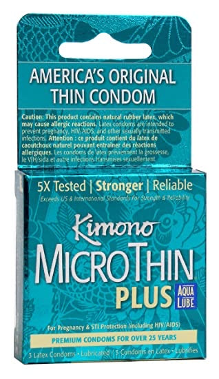 Condom Micro thin Kimono 3pk